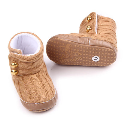 Children's Boots with Buttons