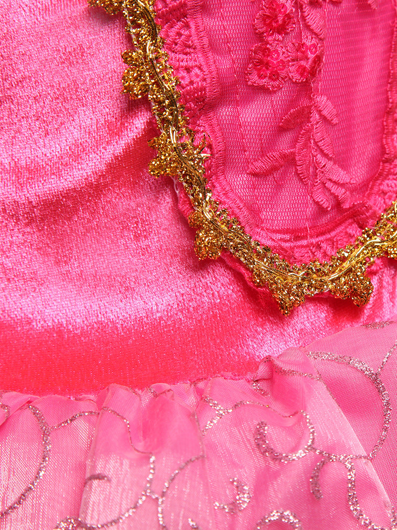 Enchanted Pink Party Dress with Accessories