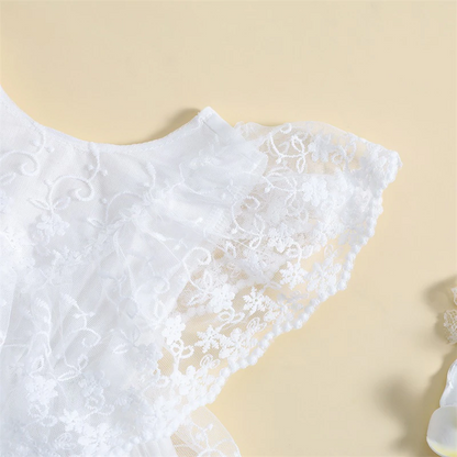 Vestido de encaje para niños