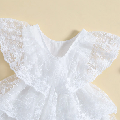 Vestido de encaje para niños