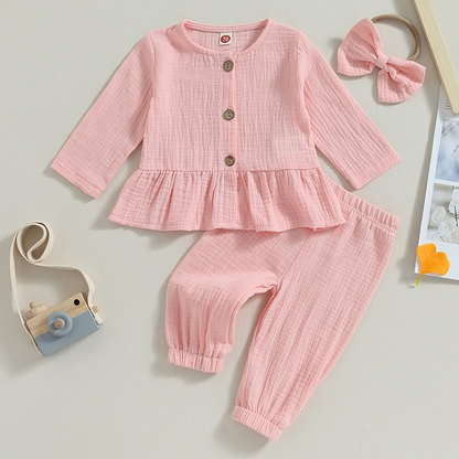 Conjunto infantil mujer + diadema