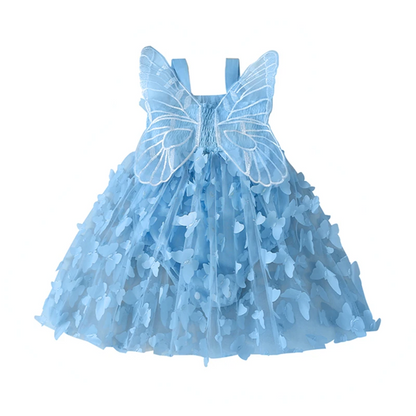 Vestido de mariposa con alas