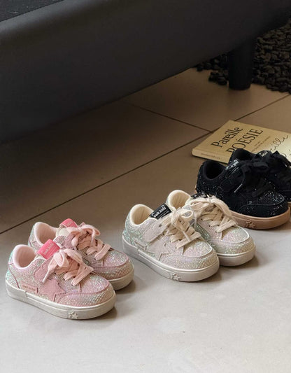 Kids' Shiny Star Sneakers