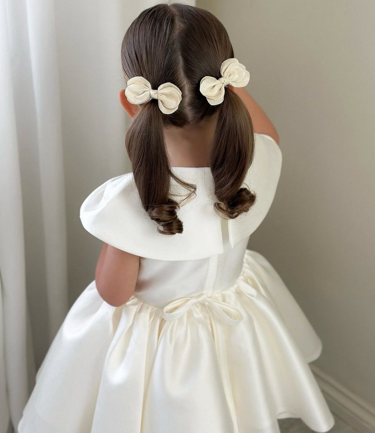 Children's Party Dress with Bow