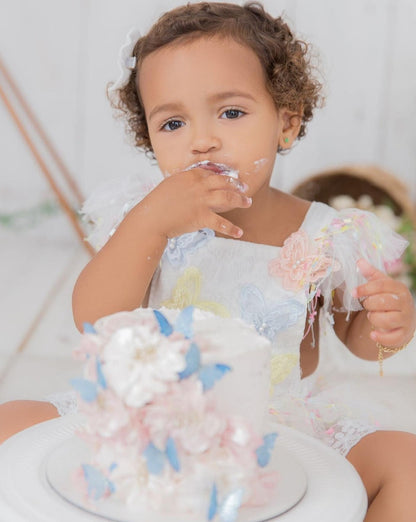 Body infantil de mariposas