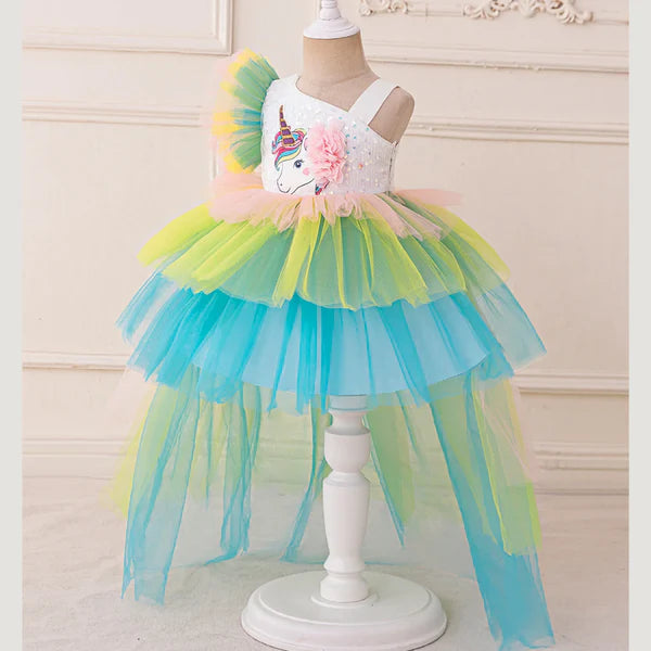 Unicorn Party Dress with Tulle