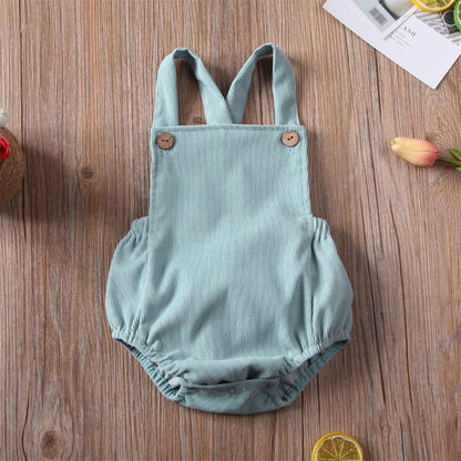 Body de terciopelo para bebé