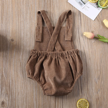 Body de terciopelo para bebé