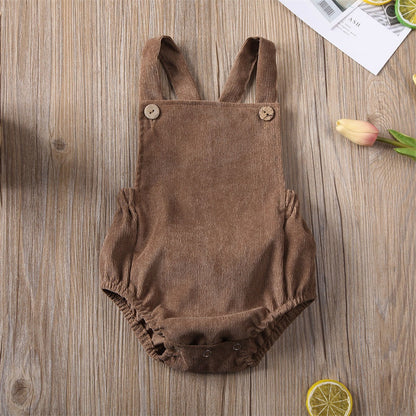 Body de terciopelo para bebé