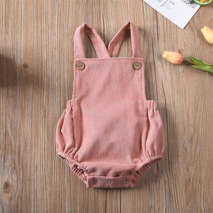 Body de terciopelo para bebé