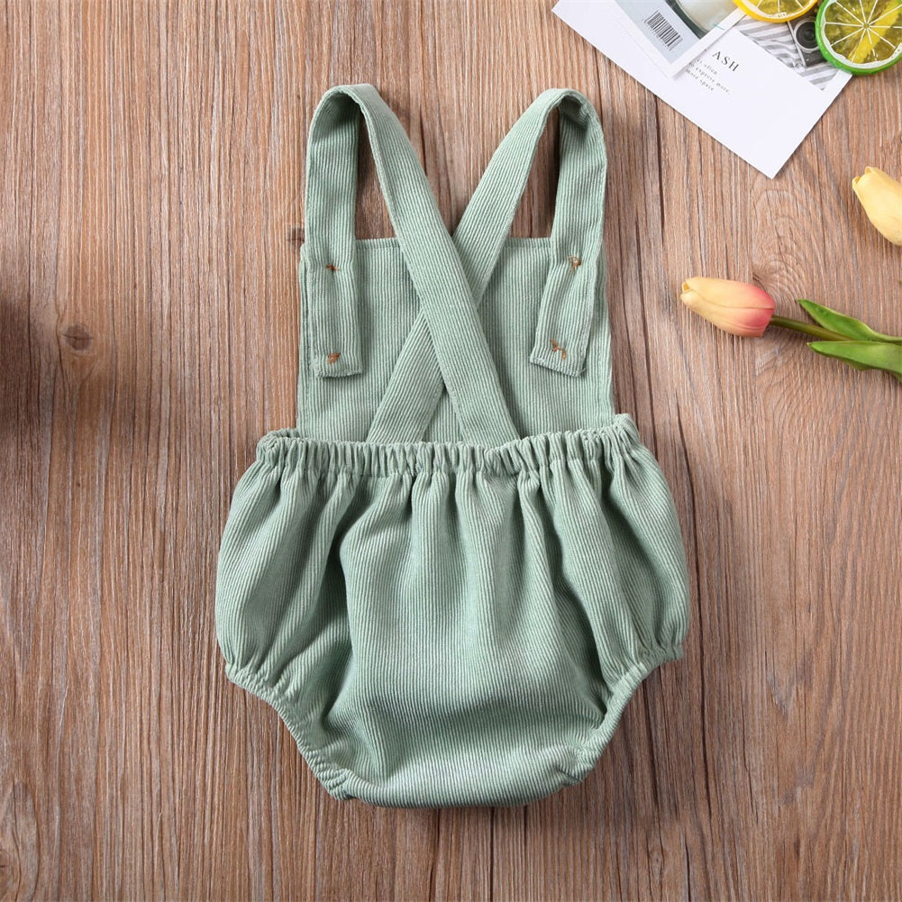 Body de terciopelo para bebé