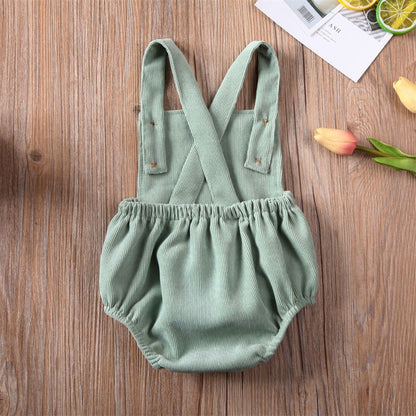 Body de terciopelo para bebé