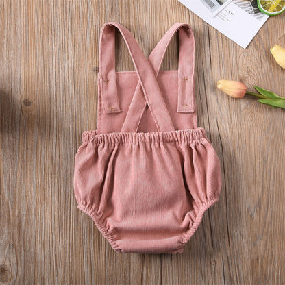 Body de terciopelo para bebé