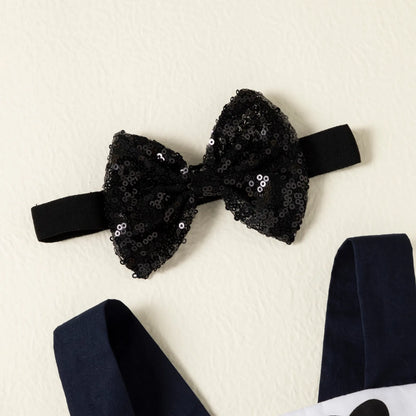 Disfraz de Halloween en blanco y negro