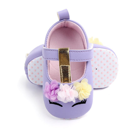 Zapatos de unicornio para niña
