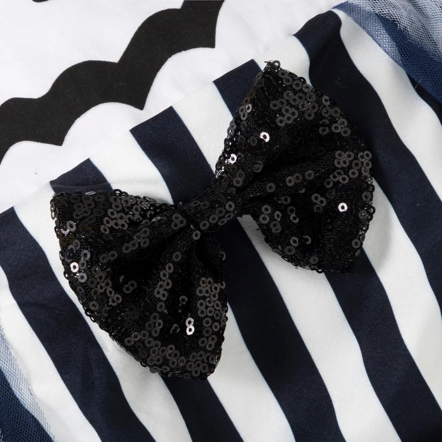 Disfraz de Halloween en blanco y negro