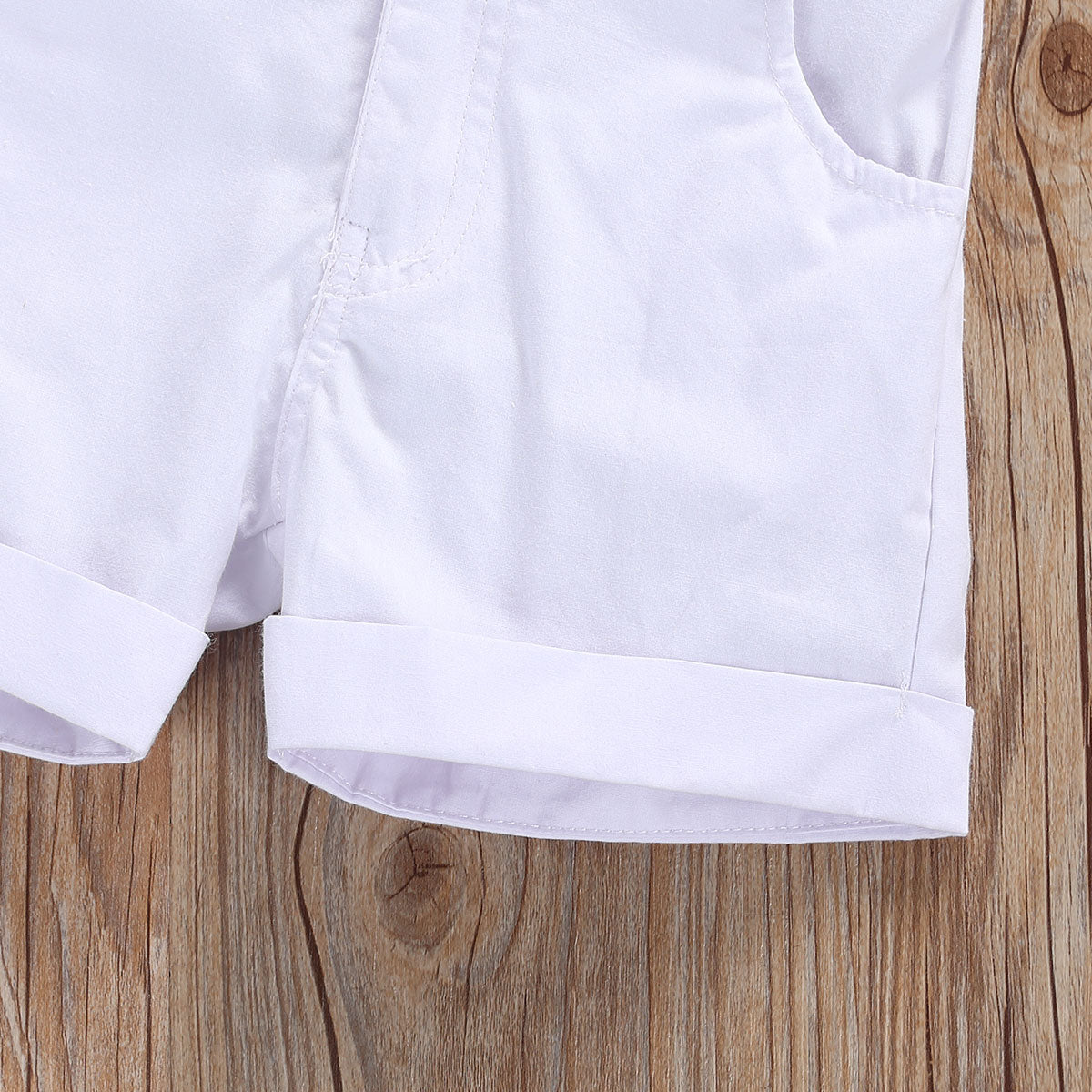 Conjunto de camisa de manga corta y pantalón corto para niño
