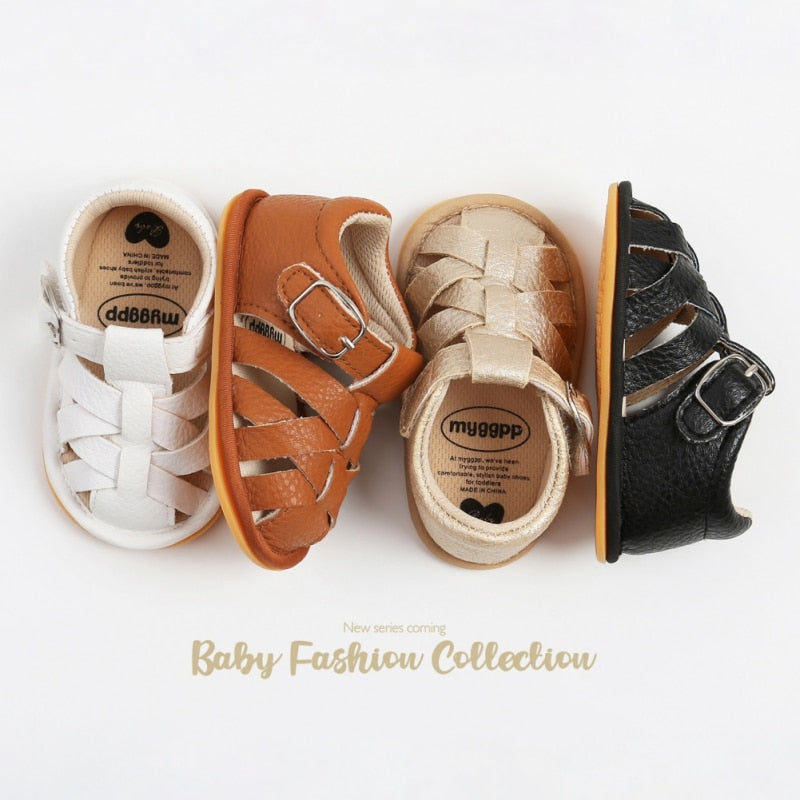 Sandalias vintage para bebé niño