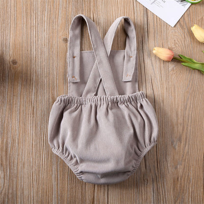 Body de terciopelo para bebé