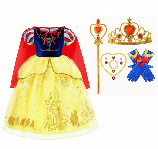 Enchanted Castle Children's Party Dress With accessories