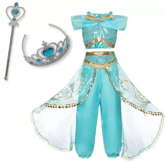 Girls' Enchanting Costume with Accessóries
