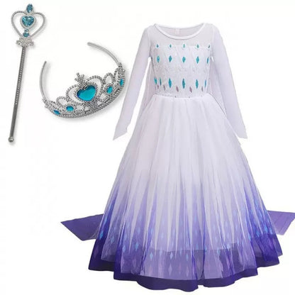 Children's Party Dress with Sparkles + Accessories