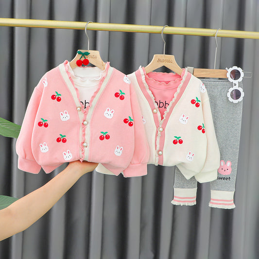 Conjunto infantil para mujer Cherry Rabbit 