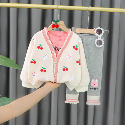 Conjunto infantil para mujer Cherry Rabbit 