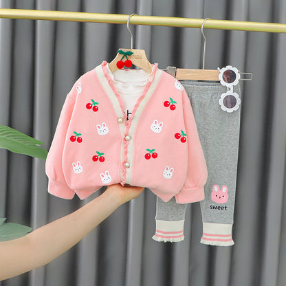 Conjunto infantil para mujer Cherry Rabbit 
