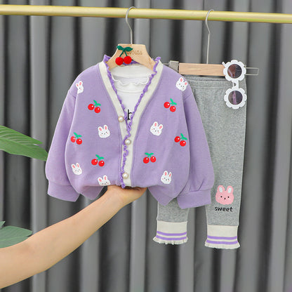 Conjunto infantil para mujer Cherry Rabbit 