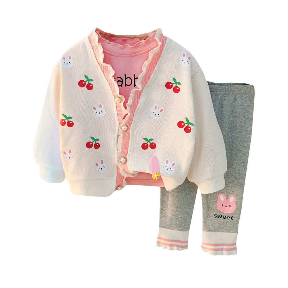 Conjunto infantil para mujer Cherry Rabbit 