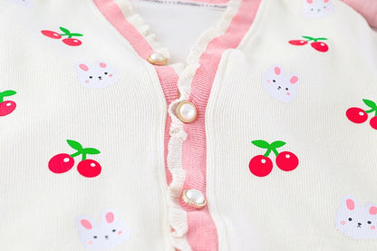 Conjunto infantil para mujer Cherry Rabbit 