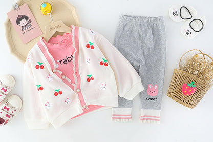 Conjunto infantil para mujer Cherry Rabbit 