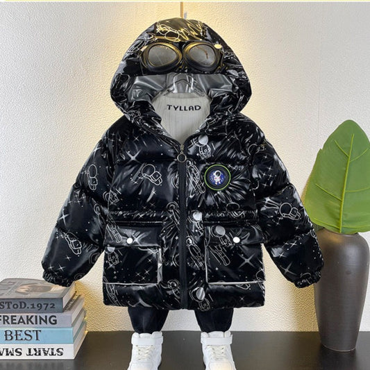 Chaqueta acolchada infantil Oso Astronauta