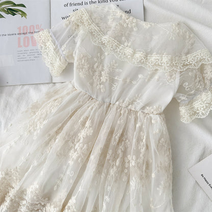 Floral Lace Dress for Girls