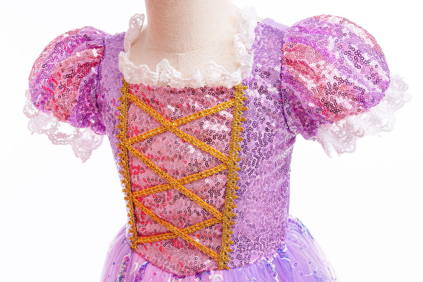 Sparkly Purple Party Dress + Accessories