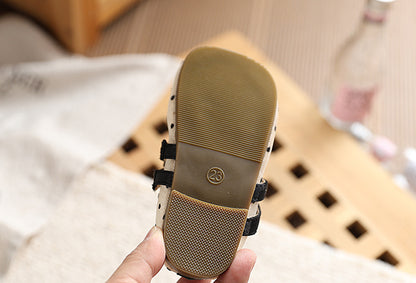 Girls' Polka-Dot Ballet Flats
