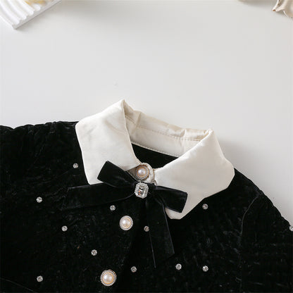 Girls' Black Pearl Set