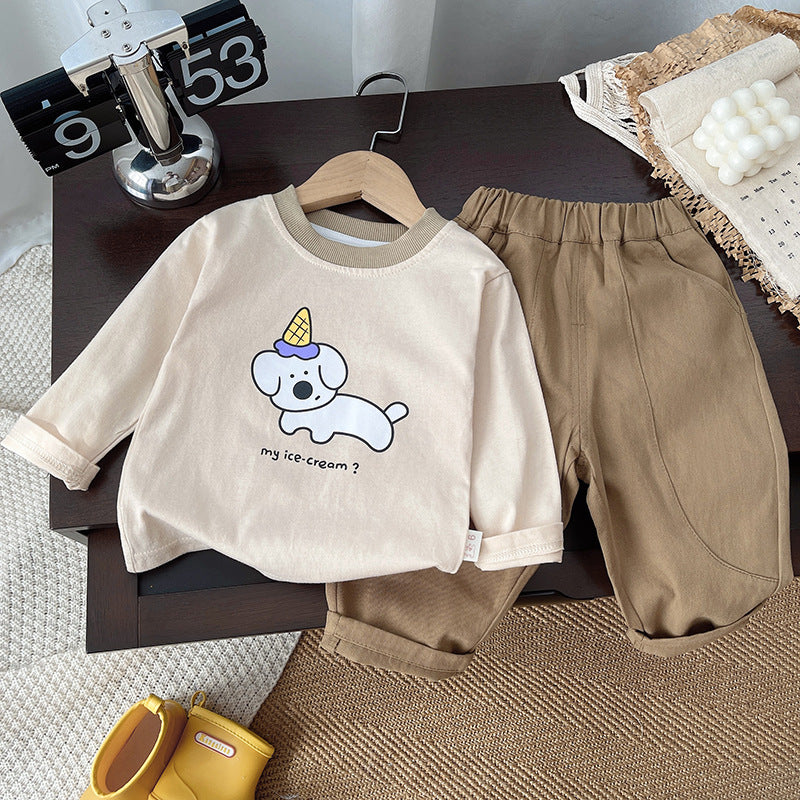 3-Piece Children's Set - Puppy Design