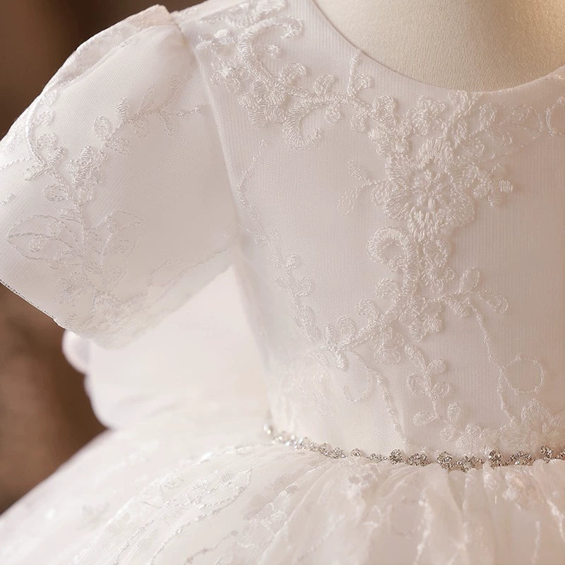 White Lace Party Dress