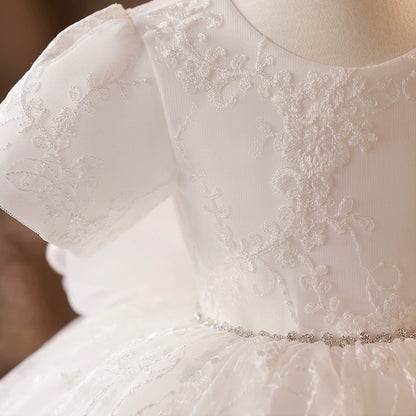 White Lace Party Dress