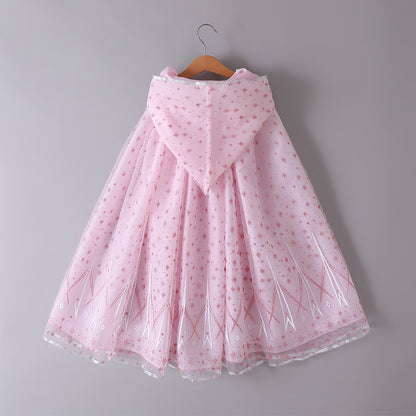 Girls' Glitter Cape