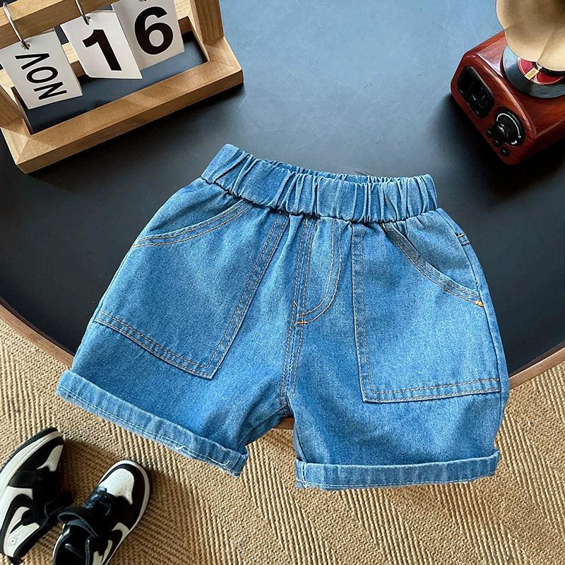 Men's Children's Set Stripes and Jeans