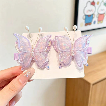 Little Butterfly Hair Clips
