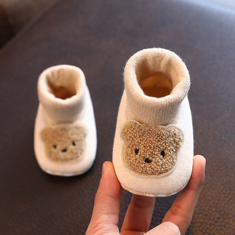 Zapatos de peluche de invierno para niños 