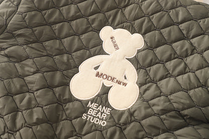 Children's Winter Set, 3 Pieces, Teddy Bear Design