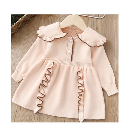 Girls' Knitted Dress