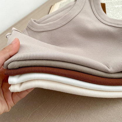 بدلة صيفية مضلعة للأطفال 