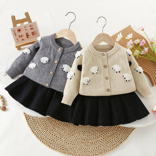 Girls' Sheep Design Set