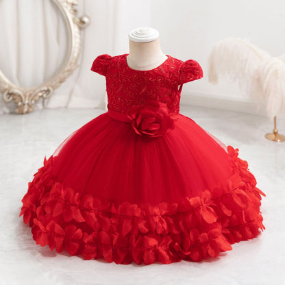 Children's Party Dress Flowers